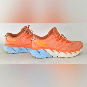 Hoka Gaviota 4 Orange Running Shoes Size Women 10B or Men 8.5B